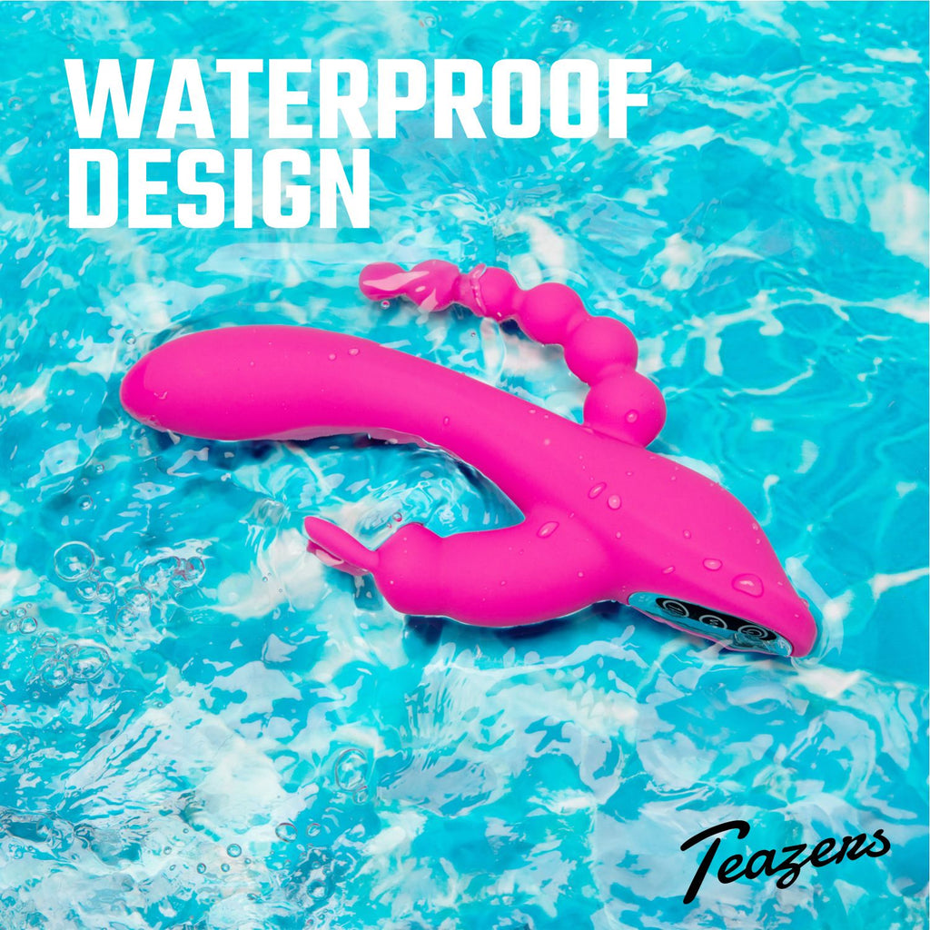 Teazers - Doppelter Rabbit-Vibrator - Rosa