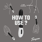 Teazers - G-Punkt-Vibrator mit 30 Vibrationsstufen - Schwarz