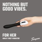 Teazers - G-Punkt-Vibrator mit 30 Vibrationsstufen - Schwarz