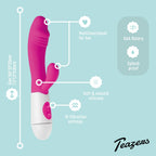 Teazers - Realistischer Rabbit-Vibrator - Pink
