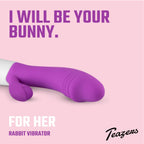 Teazers - Realistischer Rabbit-Vibrator - Pink