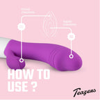 Teazers - Realistischer Rabbit-Vibrator - Pink