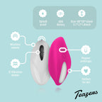 Teazers - Klitoris Vibrator mit Fernbedienung - Pink