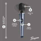 Teazers – Black Lightning Wand Vibrator – Schwarz