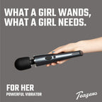 Teazers – Black Lightning Wand Vibrator – Schwarz