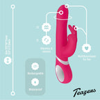 Teazers - Rabbit Vibrator - Rosa