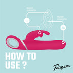 Teazers - Rabbit Vibrator - Rosa