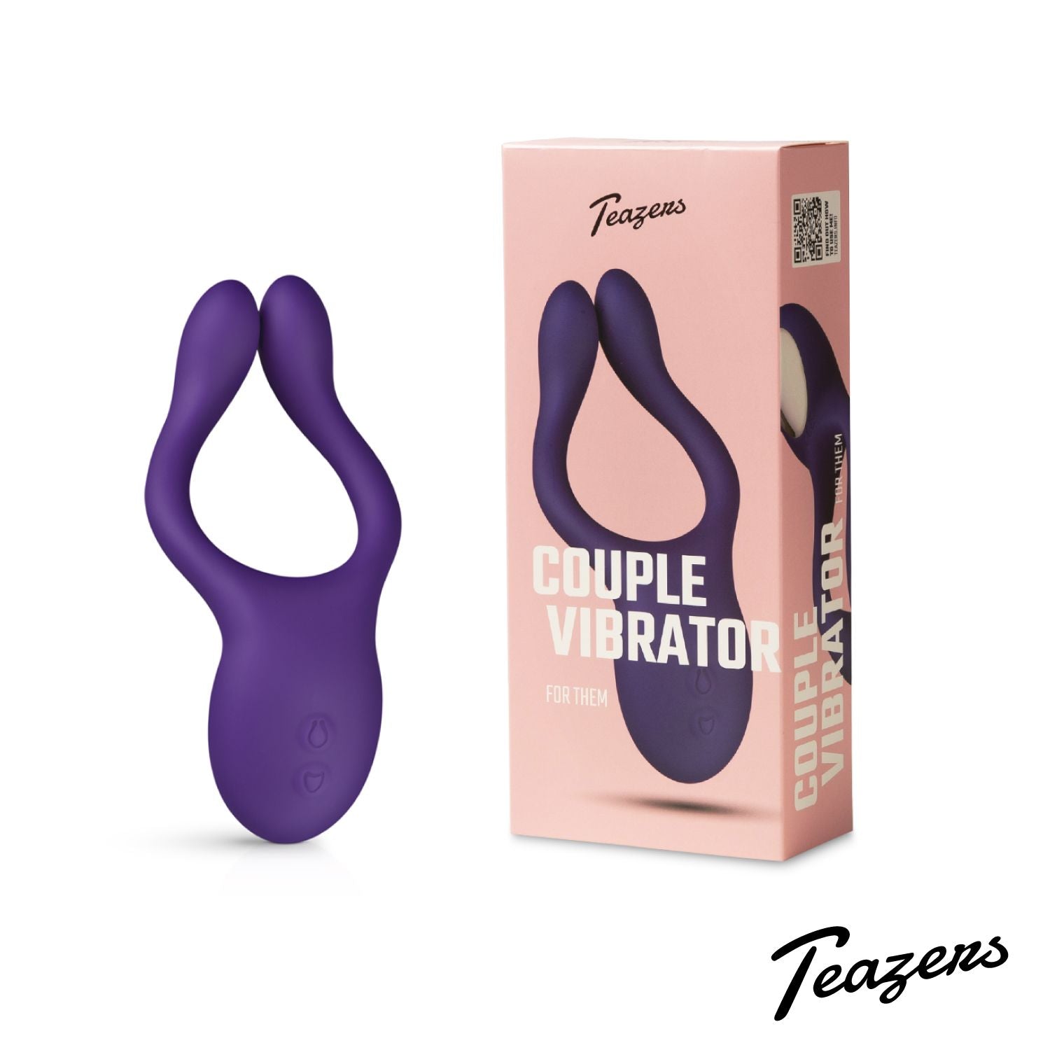Teazers - Partner Multifun Paar-Vibrator - Lila