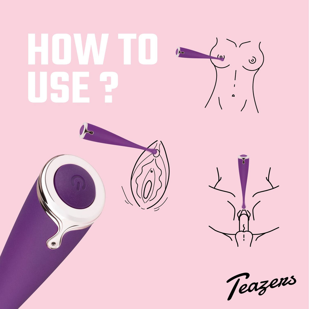Teazers - Pointer Vibe Klitoris-Vibrator - Lila