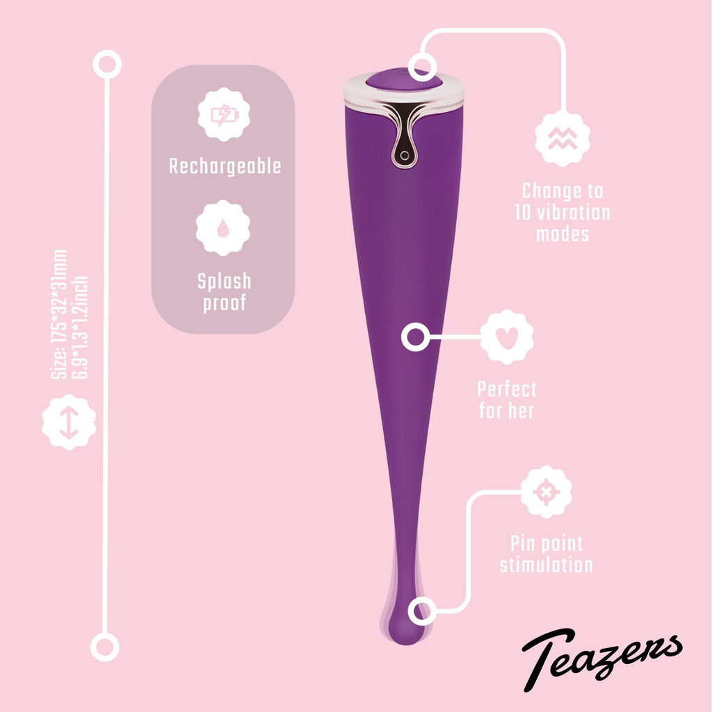 Teazers - Pointer Vibe Klitoris-Vibrator - Lila