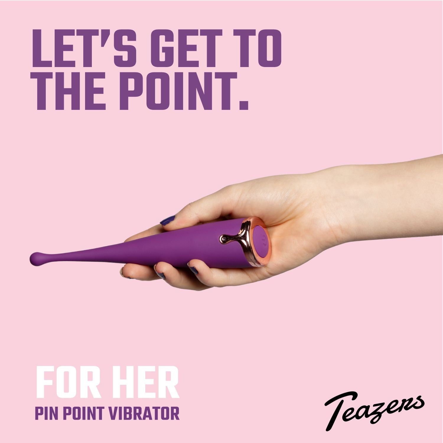 Teazers - Pointer Vibe Klitoris-Vibrator - Lila