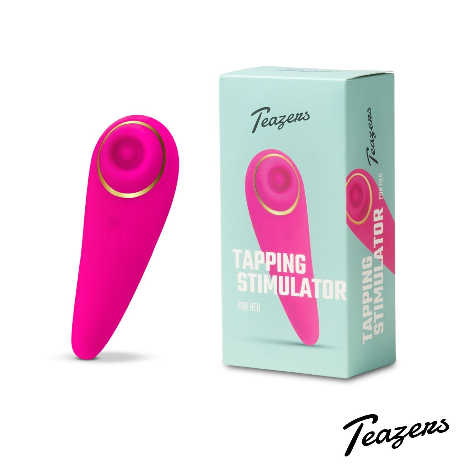 Teazers - Klitoris Stimulator mit Tapping-Funktion - Silikon Vibrator mit Pulsfunktion