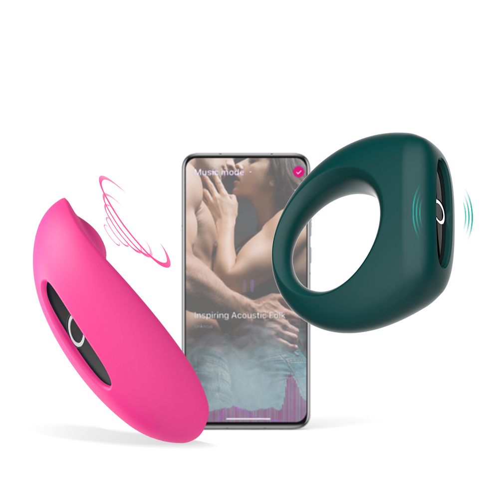 Magic Motion - Magic Candy und Dante Kit II - Vibrator und Cockring mit App-Steuerung
