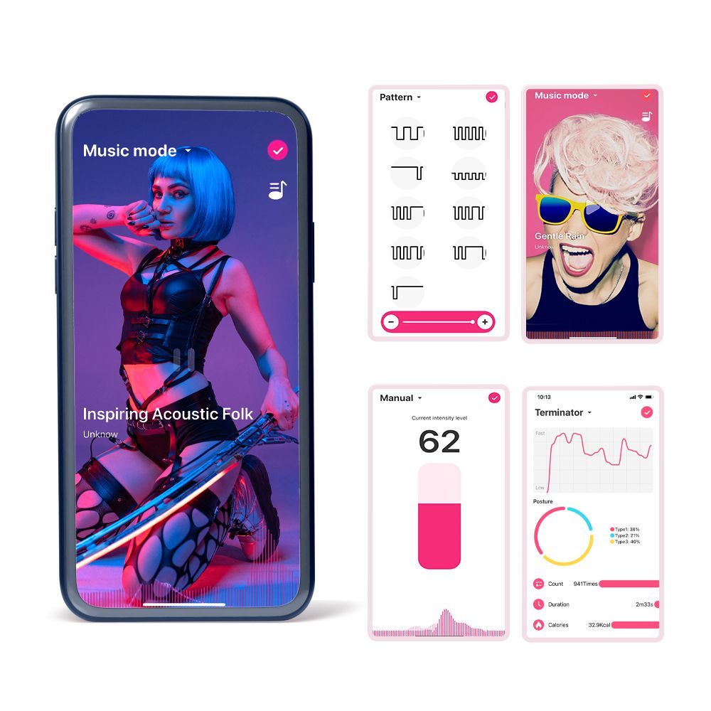 Magic Motion - Magic Candy und Dante Kit II - Vibrator und Cockring mit App-Steuerung