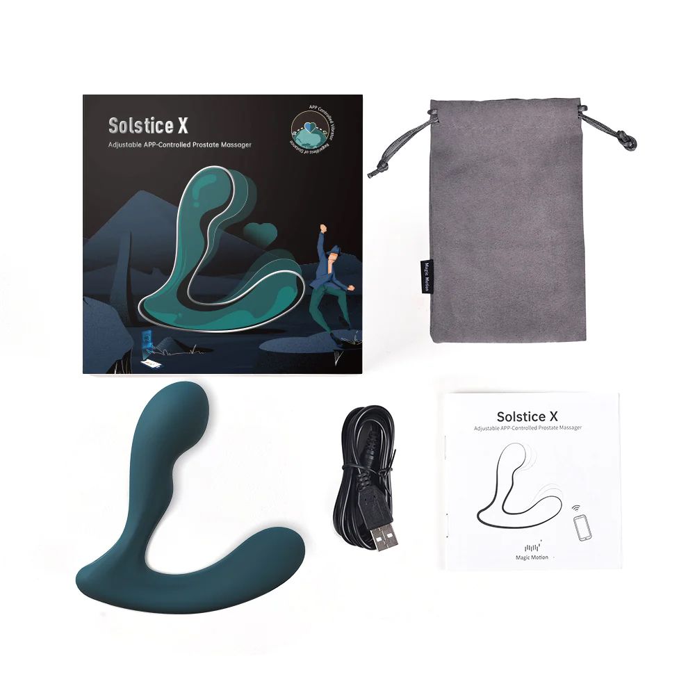 Magic Motion - Solstice Prostata Vibrator - Grün