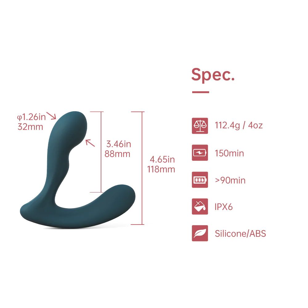 Magic Motion - Solstice Prostata Vibrator - Grün