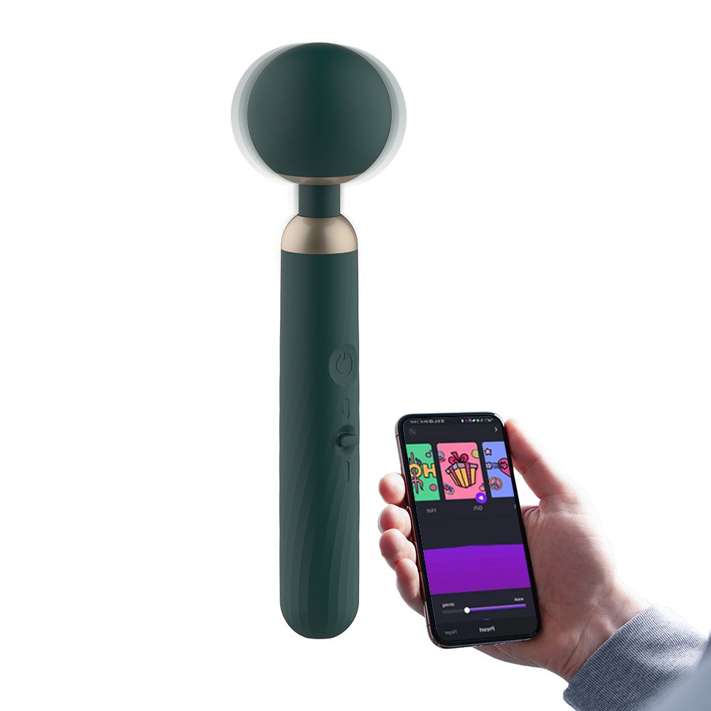 Magic Motion - Zenith Smart Wand Vibrator - Grün