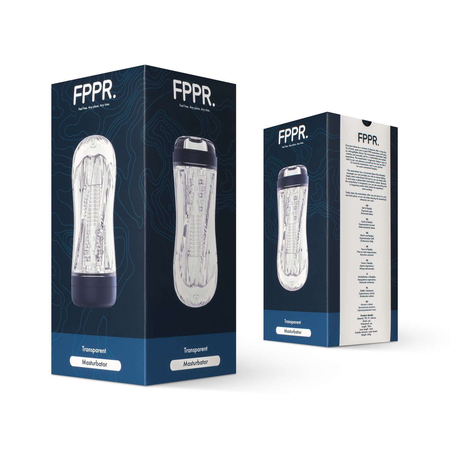FPPR. Transparenter Masturbator