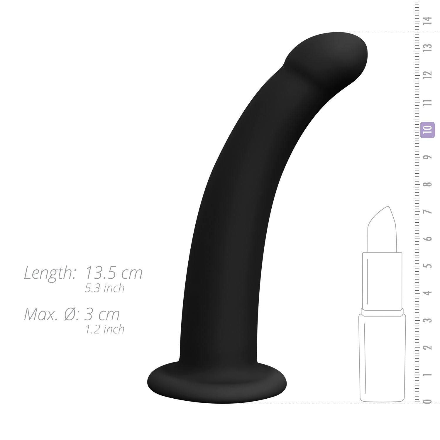 Easytoys Fetish - Silikon Umschnalldildo - glatt