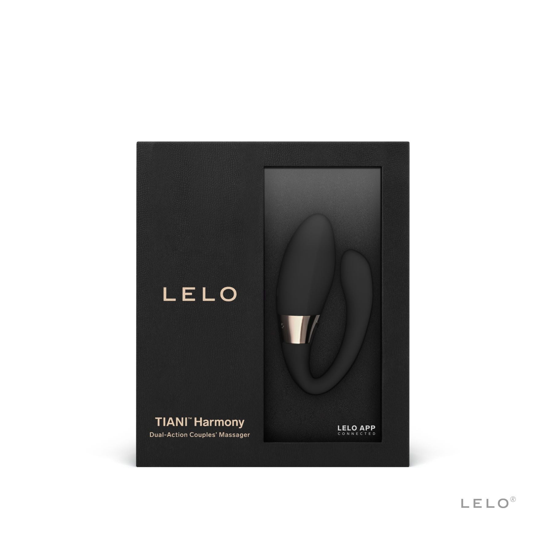 LELO - Vibrator für Paare - Dualer Motor mit App-Steuerung - Schwarz