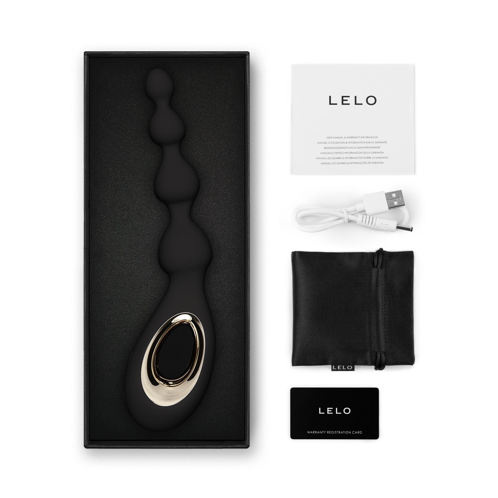 LELO - Soraya Analperlen - Schwarz