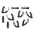 Nexus - Simul8 Wave Edition Prostata-Vibrator mit Cock- und Ballring - Silikon
