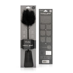 Easytoys Fetish - Flauschiger Kitzler und Peitsche in einem - Schwarz
