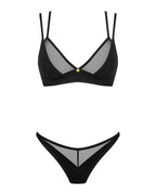 Obsessive - Nesari Zweiteiliges Set - Schwarz