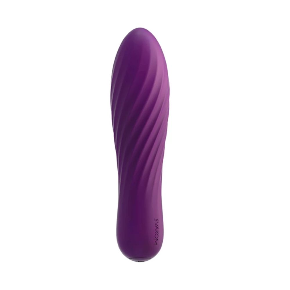 SVAKOM - Tulip Vibrator - Kompakt und Kraftvoll mit 10 Stufen - Schwarz