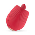 Teazers - Rosen Vibrator mit Leckezunge und Vibration - Klitoris Stimulation