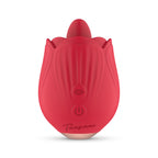 Teazers - Rosen Vibrator mit Leckezunge und Vibration - Klitoris Stimulation