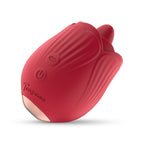 Teazers - Rosen Vibrator mit Leckezunge und Vibration - Klitoris Stimulation