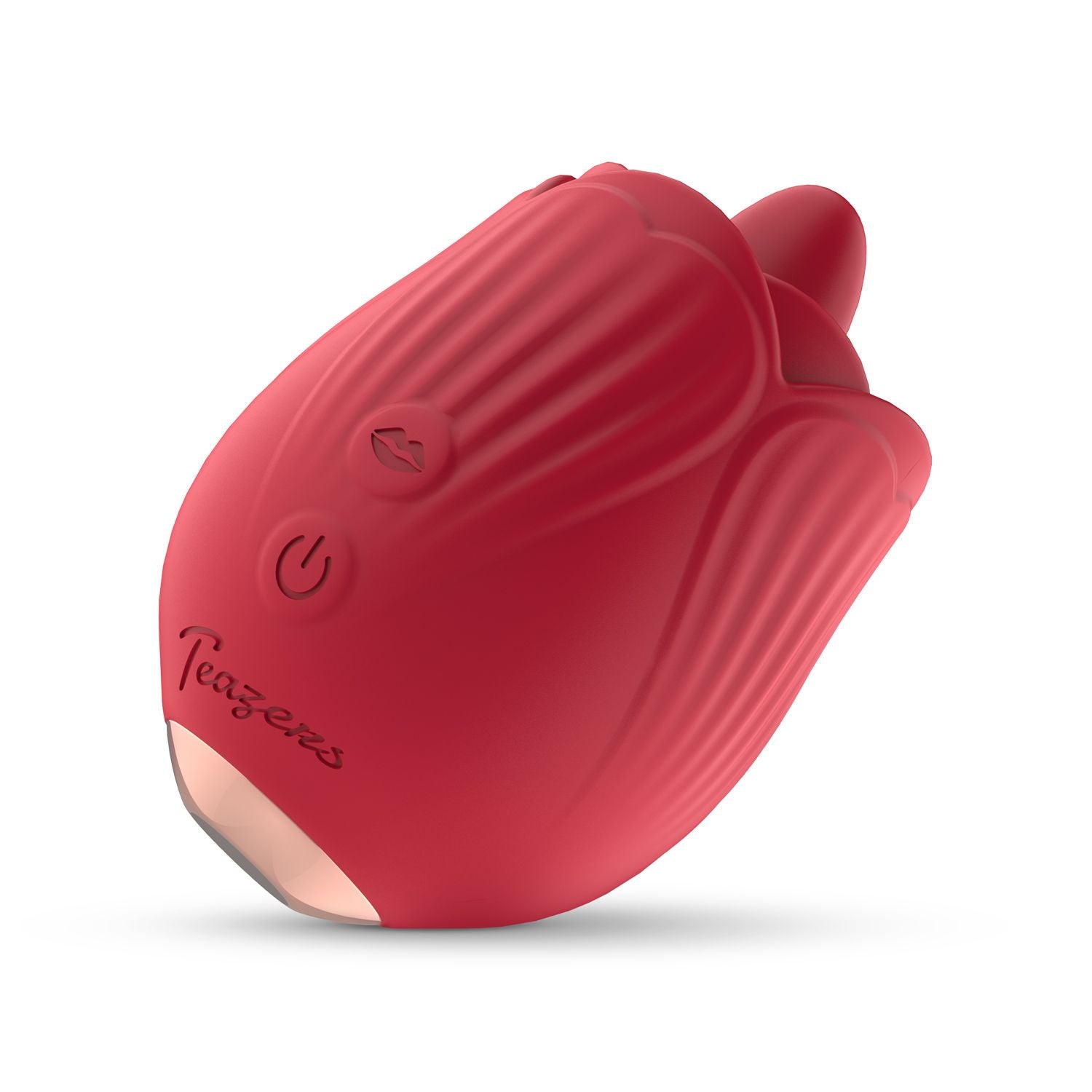 Teazers - Rosen Vibrator mit Leckezunge und Vibration - Klitoris Stimulation