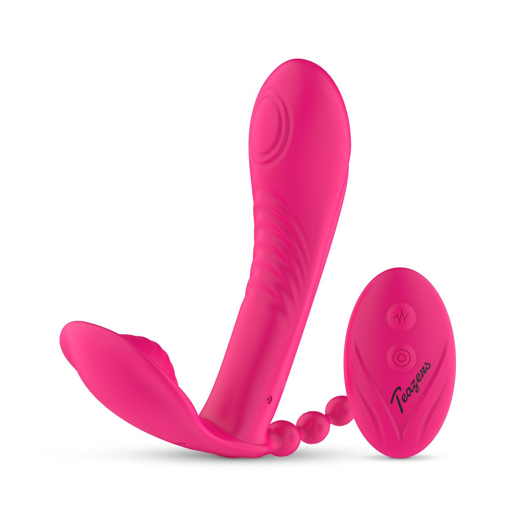 Teazers - Tragbarer Vibrator mit Fernbedienung - G-Punkt und Klitoris
