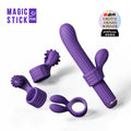 OTOUCH Magic Stick S1 - Modularer Vibrator mit Klitoris-Stimulator - Lila
