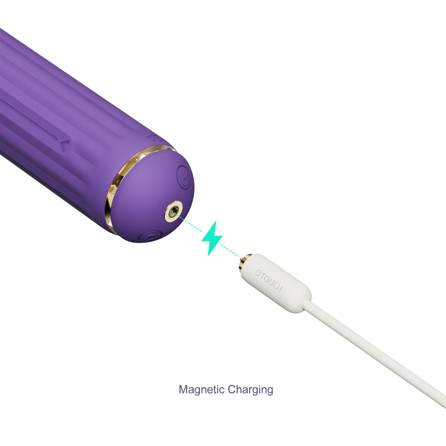 OTOUCH Magic Stick S1 - Modularer Vibrator mit Klitoris-Stimulator - Lila