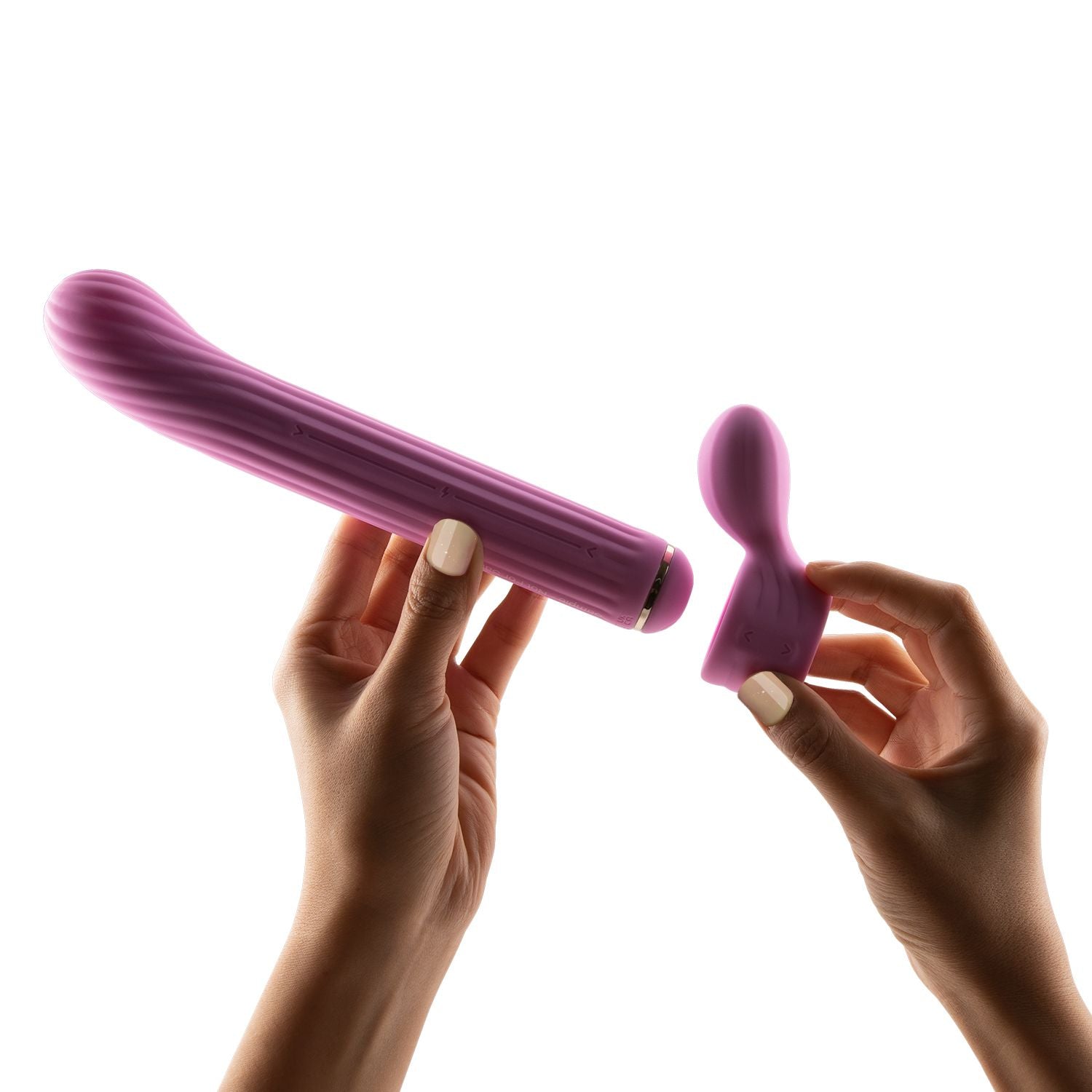 OTOUCH Magic Stick S1 - Modularer Vibrator mit Klitoris-Stimulator - Lila