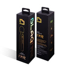BLAQ - Digitaler Wand-Vibrator mit Display - Schwarz