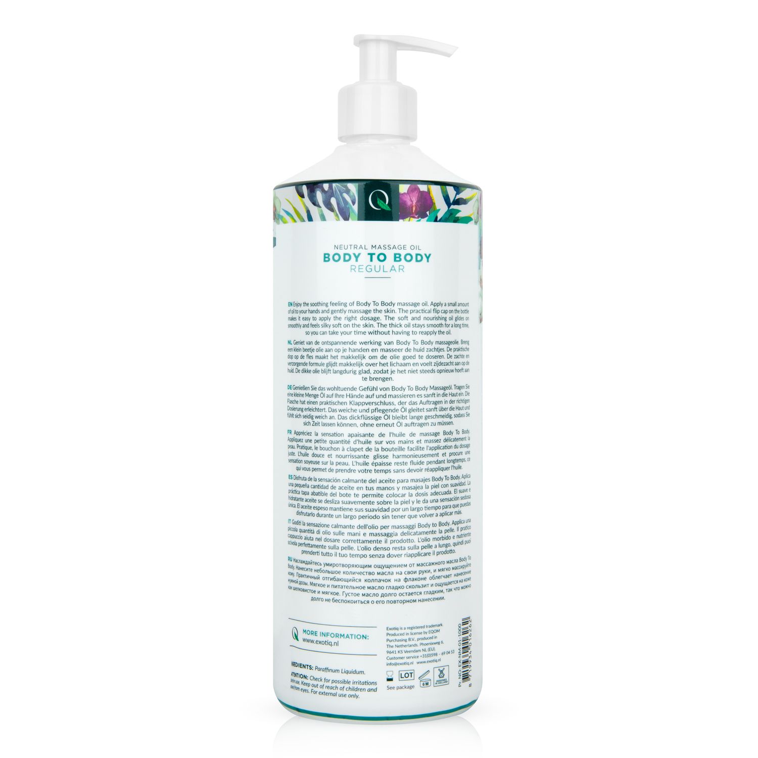 Exotiq Body To Body Öl – 1L
