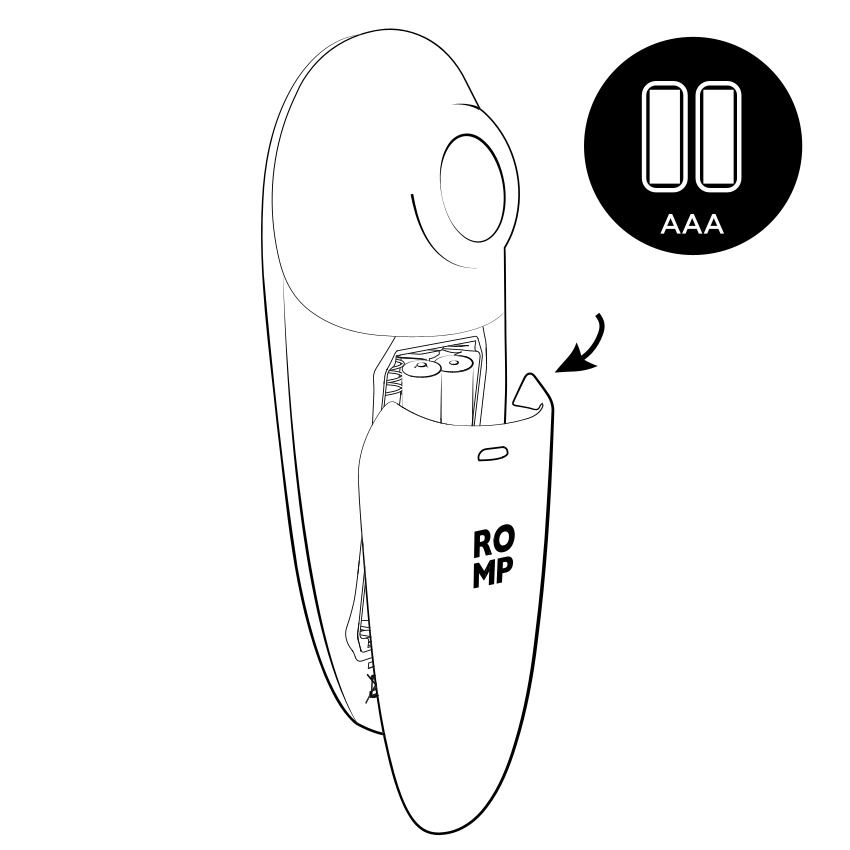 ROMP - Switch X Luftdruckvibrator - Pleasure Air Klitoris Stimulator