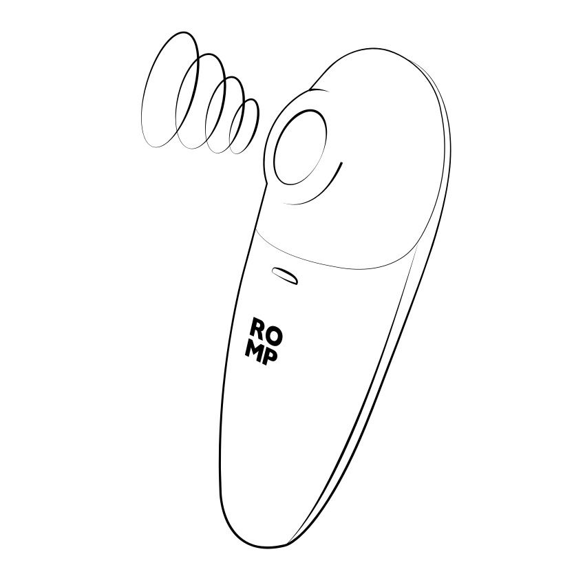 ROMP - Switch X Luftdruckvibrator - Pleasure Air Klitoris Stimulator