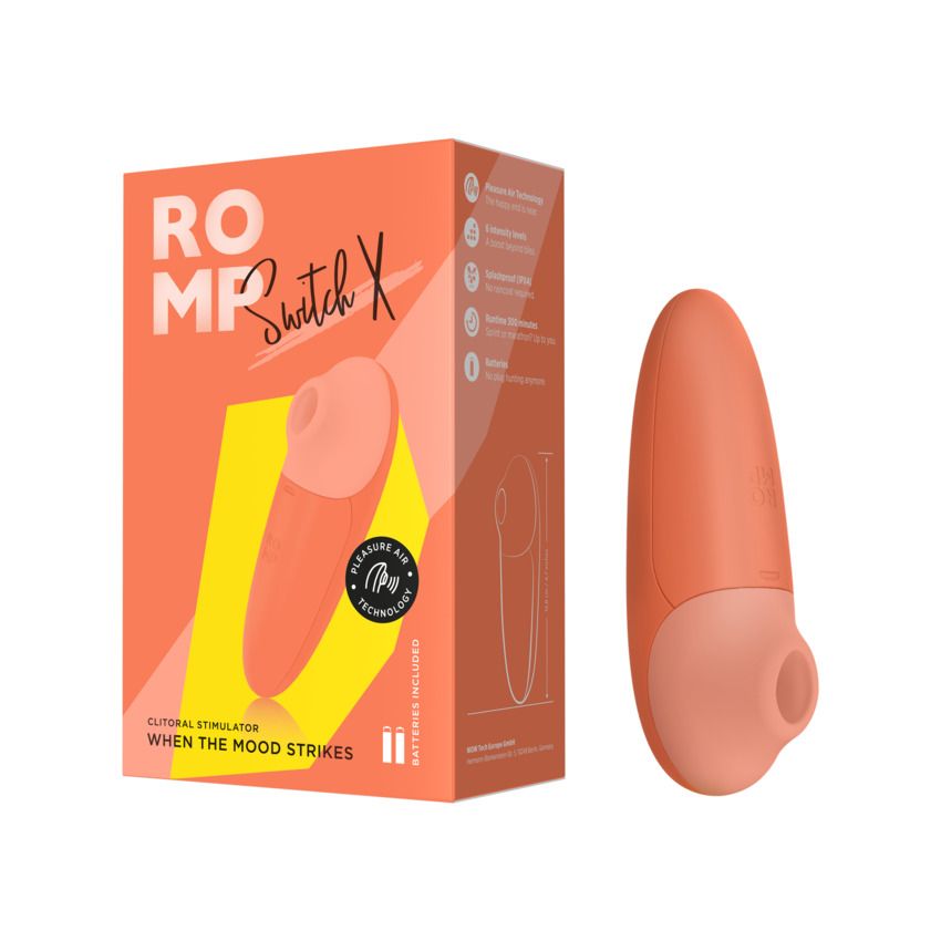 ROMP - Switch X Luftdruckvibrator - Pleasure Air Klitoris Stimulator
