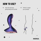 Hueman - Intergalactic Anal Vibrator - Prostatastimulation mit Fernbedienung