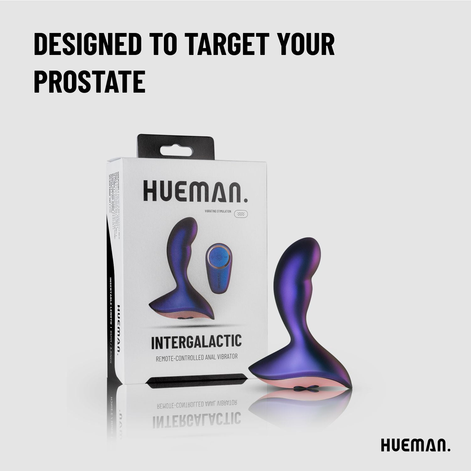 Hueman - Intergalactic Anal Vibrator - Prostatastimulation mit Fernbedienung