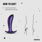 Hueman - Uranus Anal-Vibrator mit Prostatastimulation - 10 Vibrationsstufen