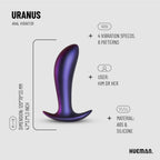 Hueman - Uranus Anal-Vibrator mit Prostatastimulation - 10 Vibrationsstufen