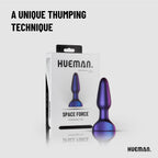 Hueman - Space Force Vibrator- und Stoß-Butt Plug