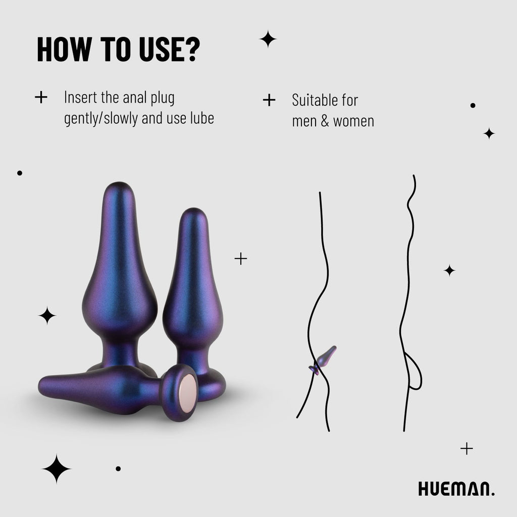 Hueman - Comets Analplug-Set