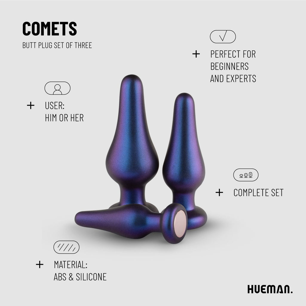 Hueman - Comets Analplug-Set