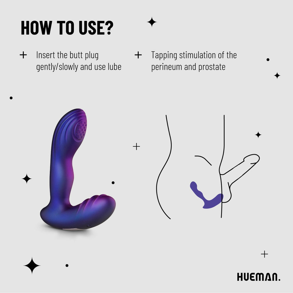 Hueman - Klopfender Analplug